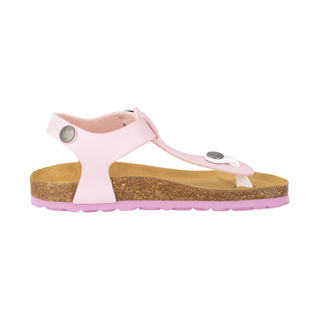 Sandały BIO dziecięce dla dziewczynki Trollkids Girls Alesund Sandal light pink (484-402)