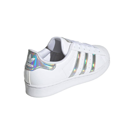 Sneakersy młodzieżowe dziewczęce Adidas Superstar Kids buty sportowe białe (IG0238)