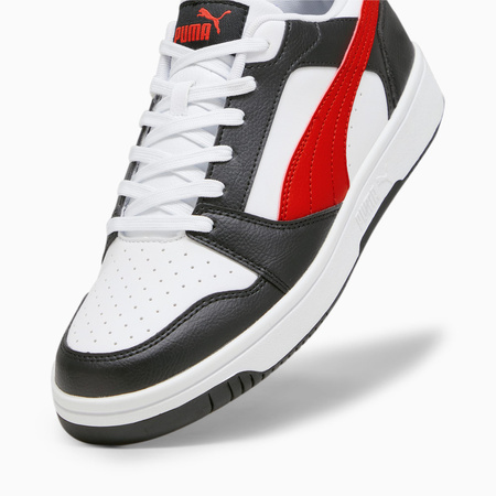 Sneakersy męskie Puma Rebound v6 Low buty sportowe do kostki wielokolorowe (392328-04)