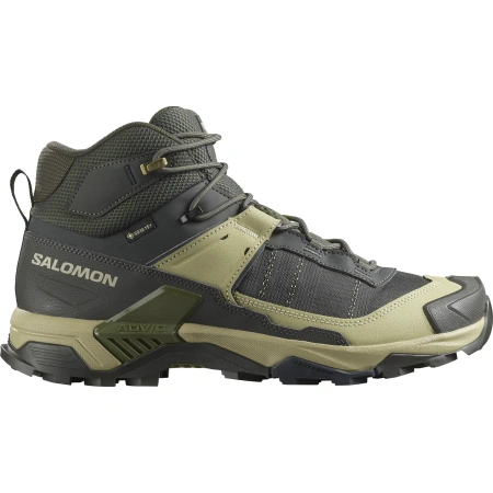 Buty trekkingowe męskie Salomon X Ultra 360 Mid GTX czarne wodoodporne (L47742600)