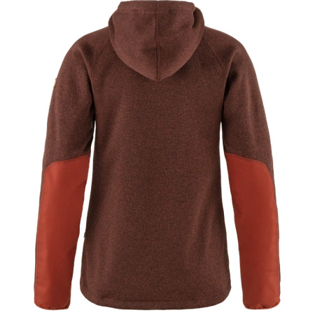 Polar damski Fjällräven Övik Fleece Hoodie W Autumn Leaf (F89516-215)