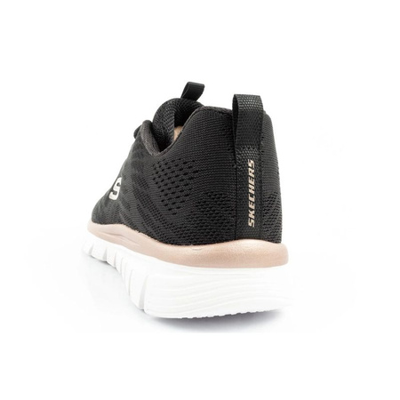 Skechers Graceful-Get buty damskie sportowe wygodne lekkie oddychające (12615/BKGD)