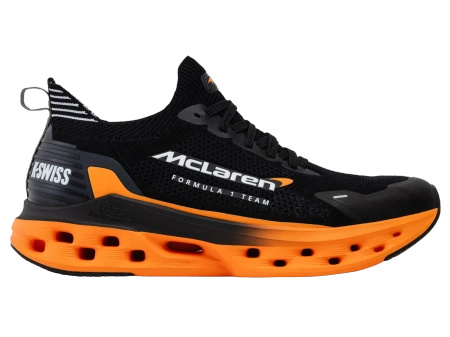 Męskie sneakersy K-Swiss IMPLS TRNR X MCLAREN BLACK/PAPAYA-M (04414-073-M)