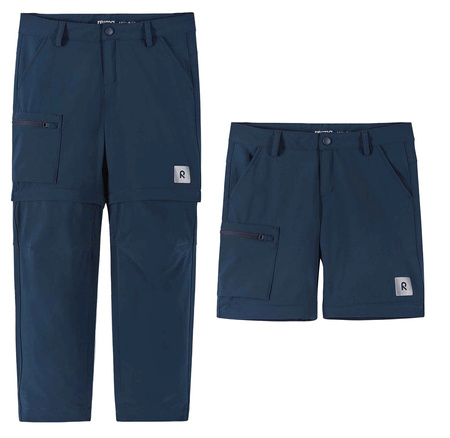 Wyprzedaż - Spodnie sportowe dziecięce Reima Pants Sillat Navy granatowe (5100194A-6980)