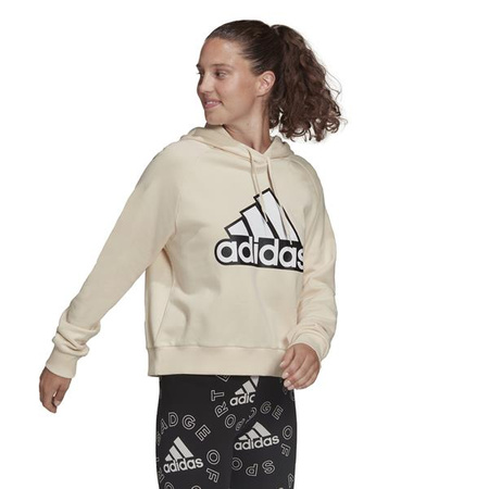 Damska bluza adidas Performance W BLUV Q1 HD beżowa (HC9179)