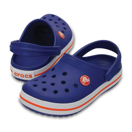 Klapki dziecięce Crocs Crocband Clog Kids na lato basen granatowe (207006-BLUE)