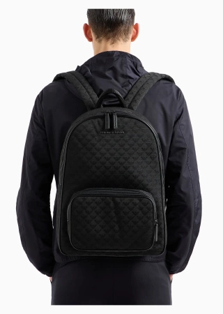 Wyprzedaż - Plecak miejski Emporio Armani czarny (Y4O315-Y022V-81336)