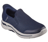 Buty sportowe męskie Skechers GO WALK ARCH FIT Slip-ins HANDS FREE granatowe (216259-NVY)