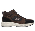 Buty sportowe męskie Skechers Oak Canyon sneakersy wysokie brązowe (51895-CHOC)