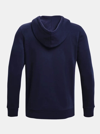 Bluza męska UNDER ARMOUR Essential Fleece Full-Zip rozpinana granatowa (1373881-410)