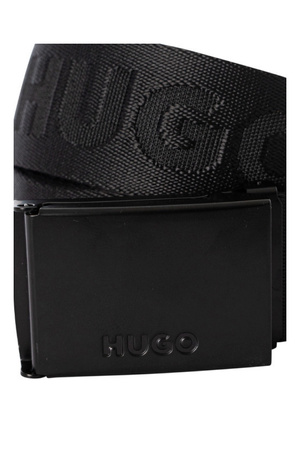 Pasek nieformalny HUGO Garratt-Tp-HUGO czarny (50499077-004)