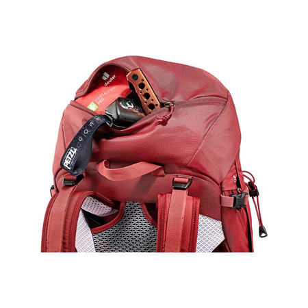 Plecak turystyczny damski Deuter Futura Pro 34 SL trekkingowy redwood-lava czerwony (340102155740)