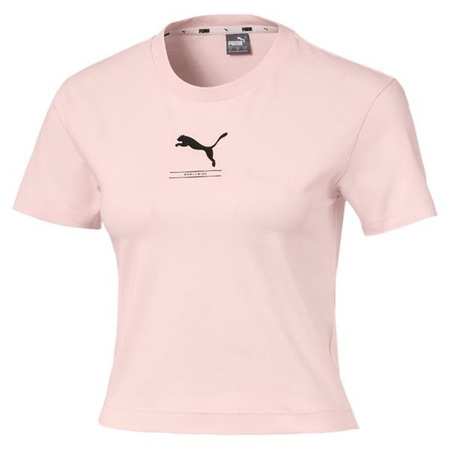 Damska koszulka PUMA NU-TILITY FITTED w kolorze różowym (581377-17)