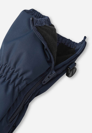 Wyprzedaż - Rękawiczki zimowe dziecięce Reima Mittens (woven). Tassu Navy  Age 1 Toddler Unisex wodoodporne granatowe (5300115A-6980)