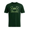 Koszulka sportowa męska Under Armour Meridian Foundation Short Sleeve t-shirt zielony (1382915-302)