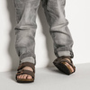 Klapki Birkenstock Arizona Kids Birko-Flor Nubuk Mocha narrow wąskie dziecięce młodzieżowe (0552893)