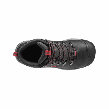 Trekkingi wysokie damskie Keen Revel III black/rose zimowe skórzane buty outdoorowe (KE-1013212)