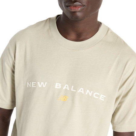 Koszulka New Balance REIMAGINED GRAPHIC T-SHIRT Beżowy (MT51506OVN)