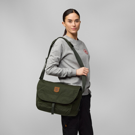 Torba na ramię damska/męska Fjällräven Greenland Shoulder Bag Black czarna (F23154-550)