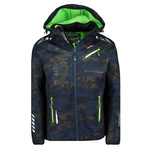 Kurtka męska granatowa Softshell Geographical Norway Royaute (WU1057H-GN-NAVY-GREEN)