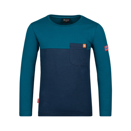 Bawełniany longsleeve bluzka z długim rękawem Trollkids Kids Bergen Longsleeve dla chłopca/dziewczynki (446-181)