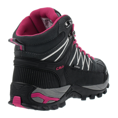 CMP RIGEL MID WMN TREKKING SHOE WP GREY-FUXIA-ICE Light Grey (3Q12946UG-103Q)