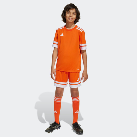Spodenki dla dzieci adidas Squadra 25 pomarańczowe (JC8664)