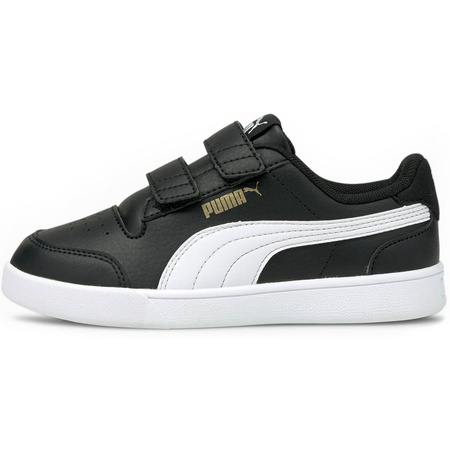 Wyprzedaż - Trampki sportowe dla dzieci Puma Shuffle V Inf sneakersy czarne (375690-03)