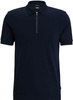 Koszulka Polo męskie BOSS Polston 11 BLU slim fit granatowa (50513375-404)