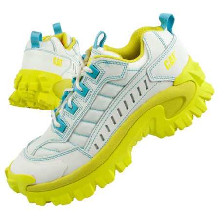 Buty sportowe męskie Caterpillar Intruder Superchar M sneakersy outdoorowe białe/żółte (P111203)