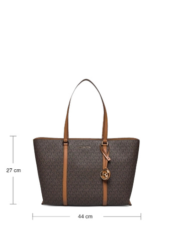 Wyprzedaż - Torebka damska Michael Kors BRN-ACO beżowa (30R4G1LT3B)