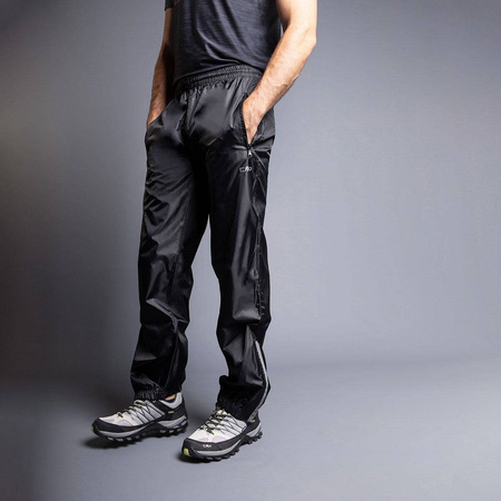 Wyprzedaż - Spodnie techniczne męskie trekkingowe CMP MAN PANT RAIN (3X96337-U901)