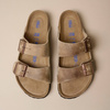 Klapki Birkenstock Arizona Soft Footbed Oiled Leather Tabacco Brown regular szerokie damskie/męskie (0552811)