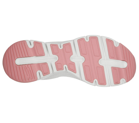 Wyprzedaż - Buty treningowe damskie Skechers Arch Fit Big Appeal sneakersy różowe (149057-ROS)