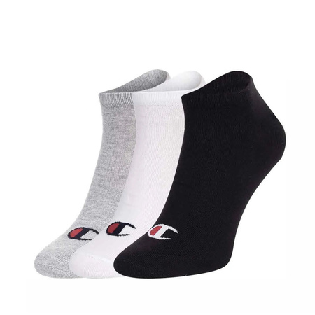 Skarpetki Champion 3PK SNEAKER SOCKS Szary (U20100EM006)