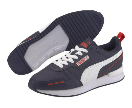 Sneakersy sportowe męskie Puma R78 SL granatowe (374127-03)