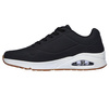 Wyprzedaż - Buty sportowe męskie czarne Skechers Uno Stand On Air sneakersy treningowe czarne (52458-BLK)