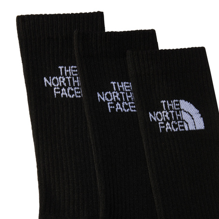 Skarpetki męskie The North Face MLSPRT SOCK CSH CREW 3P Czarny (NF0A882HJK3)