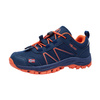 Buty hikingowe dziecięce dla chłopca/dziewczynki Trollkids Kids Sandefjord Hiker Low mystic blue/orange (253-142)