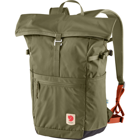 Plecak turystyczny damski/męski Fjällräven High Coast Foldsack 24 Green outdoorowy zielony (F23222-620)