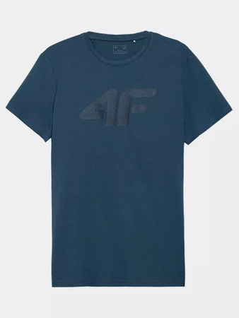 Koszulka męska 4F navy blue (4FAW23TTSHM0877-32S)
