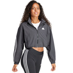 Kurtka damska adidas FI 3S WND WB szara (IS3660)