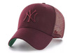 Burgundowa czapka 47 Brand MLB NEW YORK YANKEES (B-BRANS17CTP-KM)