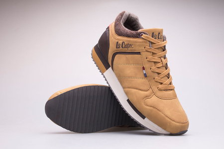 Buty męskie LEE COOPER yellow || brown (LCJ-21-29-0643M)