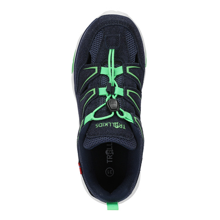 Sandały sportowe dziecięce dla chłopca/dziewczynki Trollkids Kids Eikefjord Sandal navy/green (478-100)