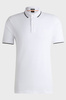 Koszulka Polo męska BOSS Passertip BIANCO slim fit biała (50507699-100)