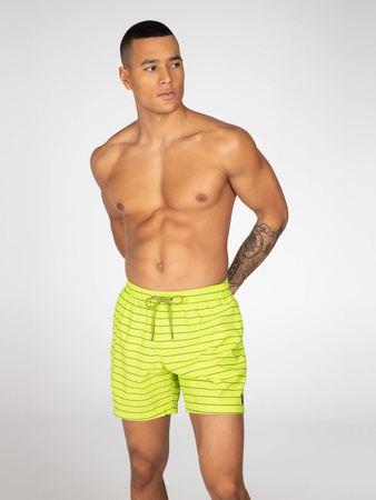 Wyprzedaż - Spodenki sportowe męskie Protest Sharif Beachshort szorty kąpielowe żółte (P2796700/432)