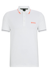 Koszulka Polo męska BOSS Paul Pro BIANCO slim fit biała (50506203-101)