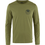 T-shirt męski Fjällräven Forever Nature Badge LS M Caper Green (F87303-677)