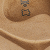 Klapki damskie/męskie Birkenstock Arizona Vegan Birko-Flor Nubuck na wąską stopę czarne (1019057)